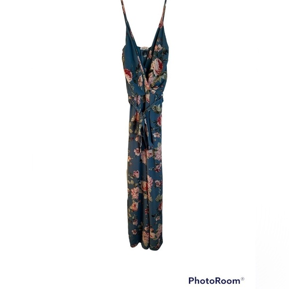 A’GACI floral print romper size Medium - Picture 1 of 12